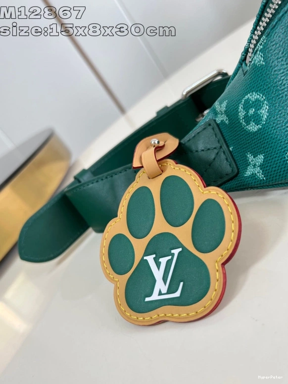 VUITTON Bumbag-30*15*8CM LOUIS Rush 0809